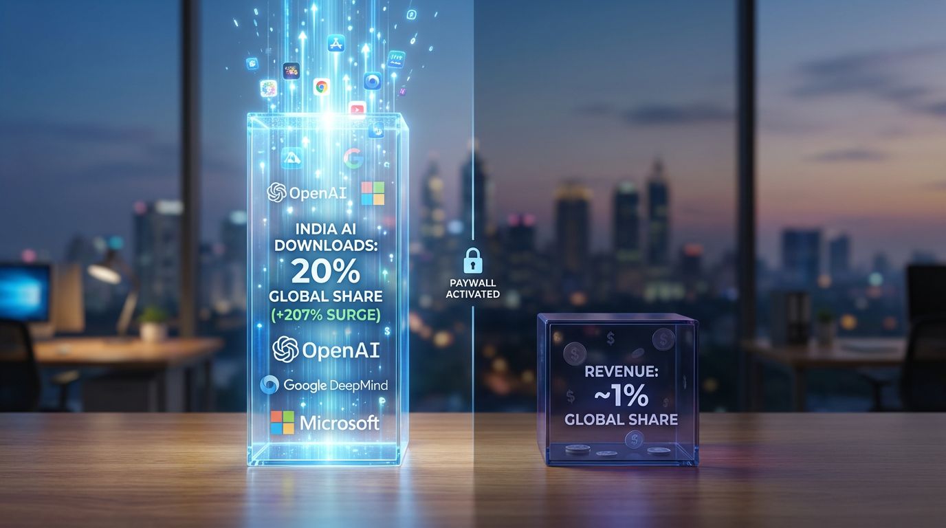 הודו הפכה למעצמת AI - אך ההכנסות עדיין מפגרות באופן דרמטי